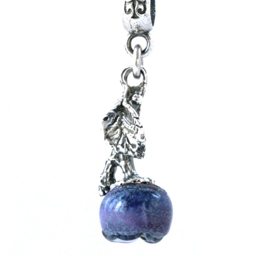 True Beadz "Blueberry" Dangle Bead